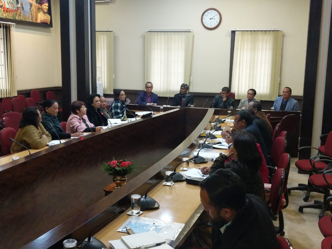 Fourth SHEC meeting chaired by Shri. Lahkmen Rymbui, Hon’ble Minister of Education, Government of Meghalaya